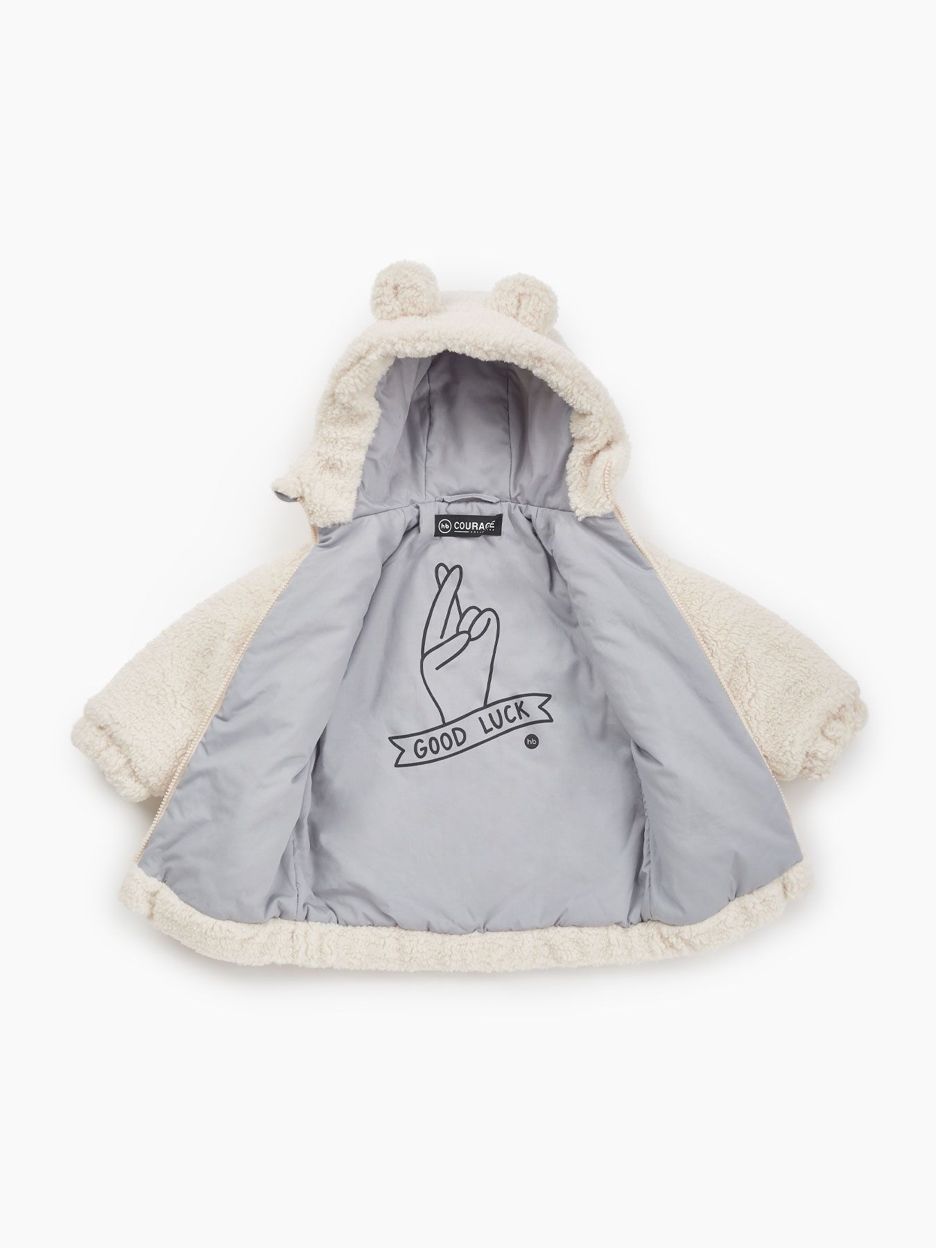Куртка из искусственного меха Happy Baby
