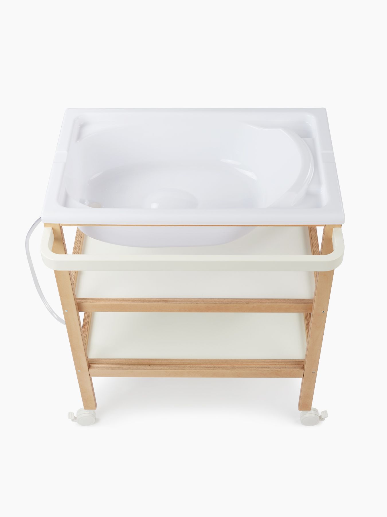 Комплект: пеленальный стол LAFINO с ванной Happy Baby