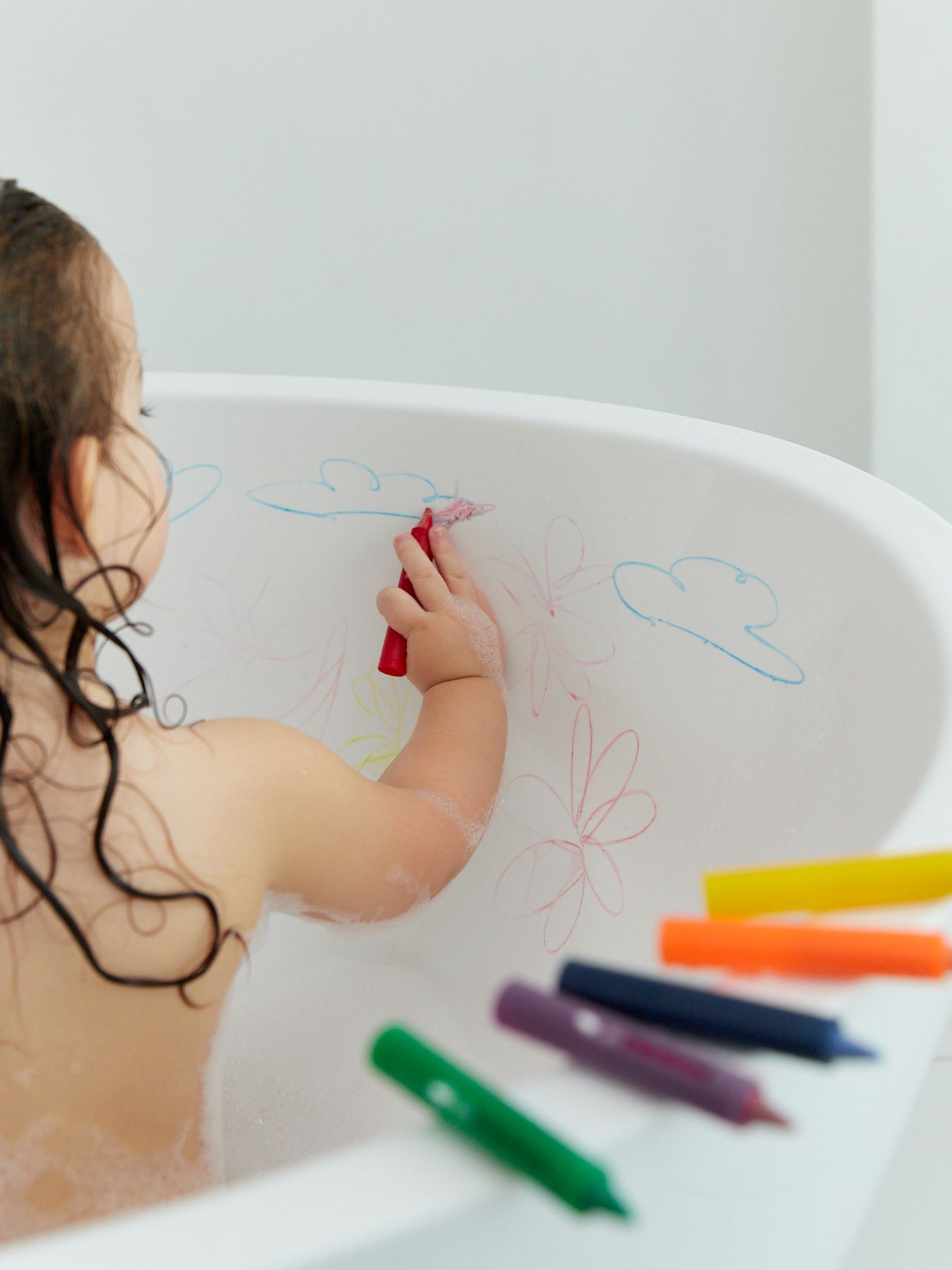 Мелки для рисования в ванной BATH ART Happy Baby