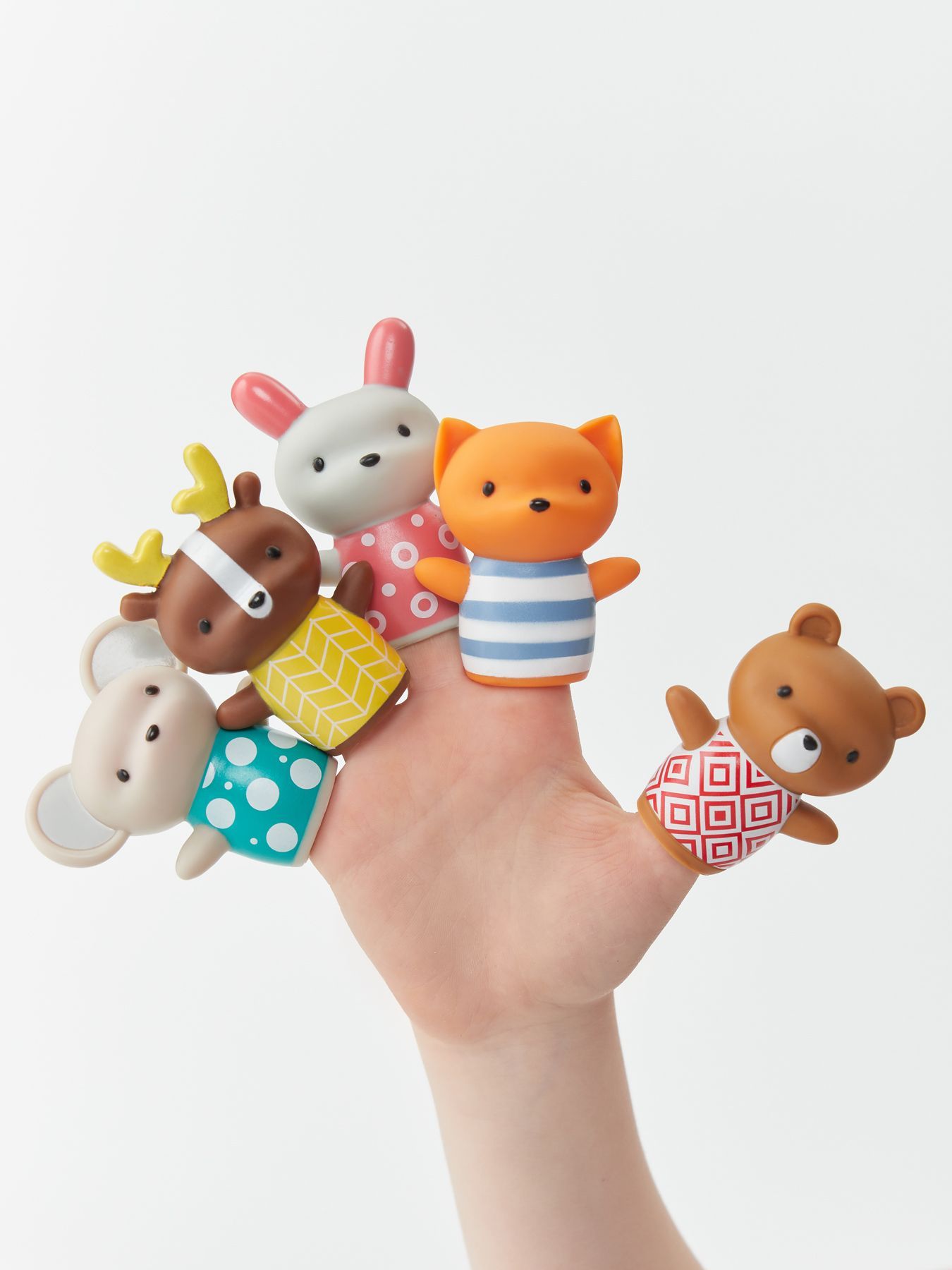 Набор игрушек на пальцы LITTLE FRIENDS Happy Baby